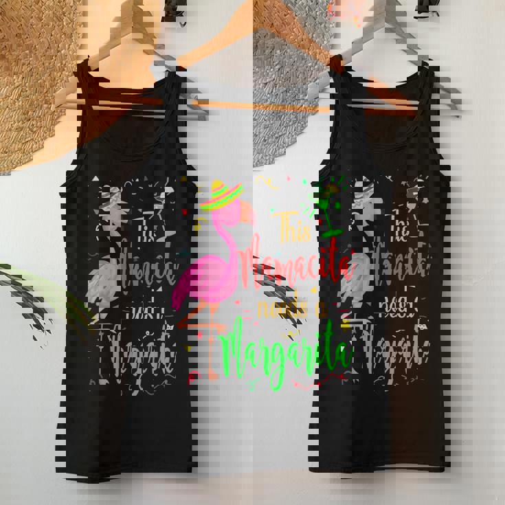 This Mamacita Needs A Margarita Flamingo Mom Women Tank Top Unique Gifts