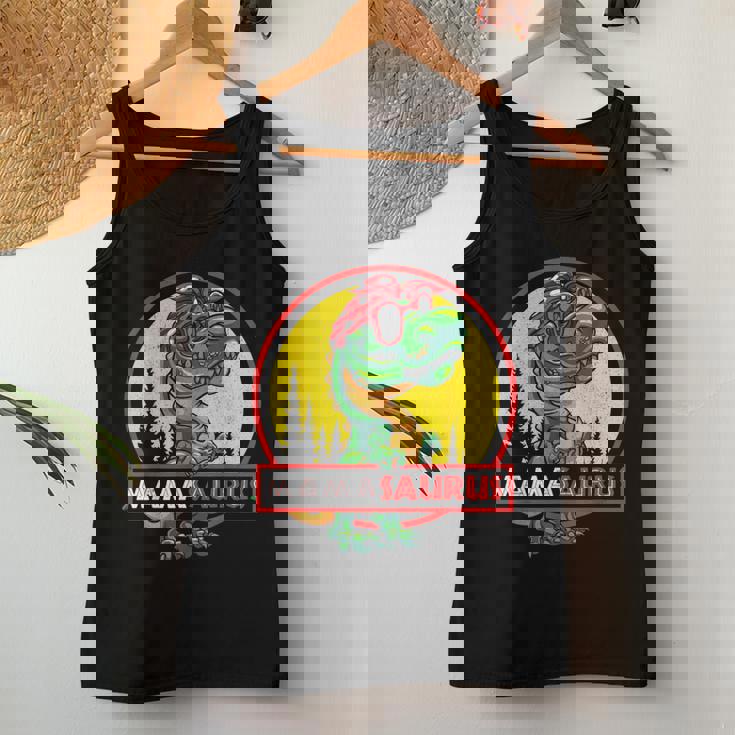 MamasaurusRex Mama Saurus Dinosaur Womens Camiseta sin mangas para mujer Regalos divertidos