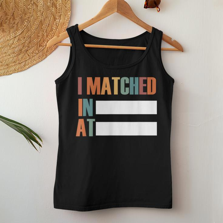 And I Matched Residency Women Tank Top Unique Gifts