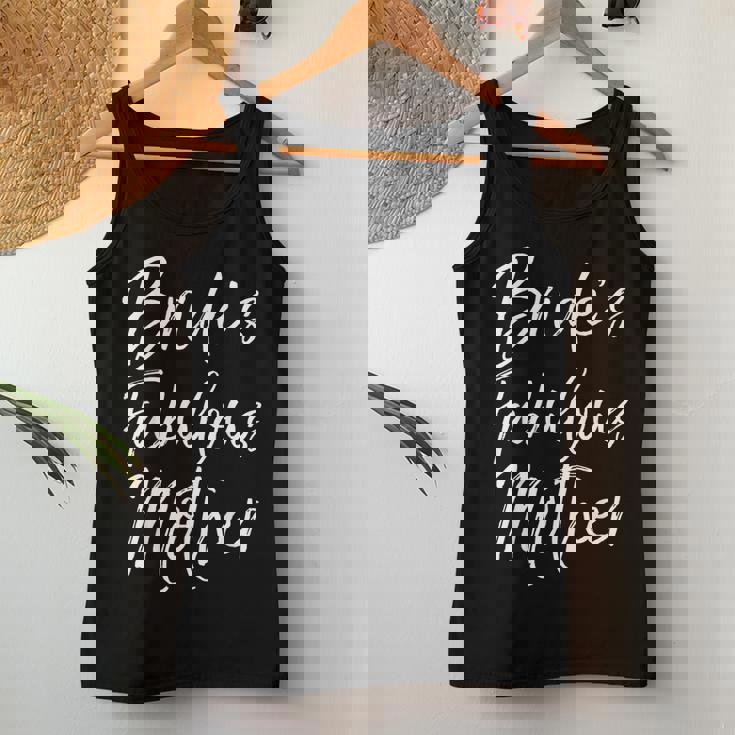 Matching Family Bridal Party Bride's Fabulous Mother Women Tank Top Personalized Gifts