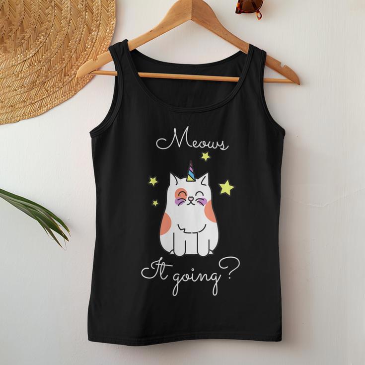 Meows It Going CatWomen Tank Top Unique Gifts