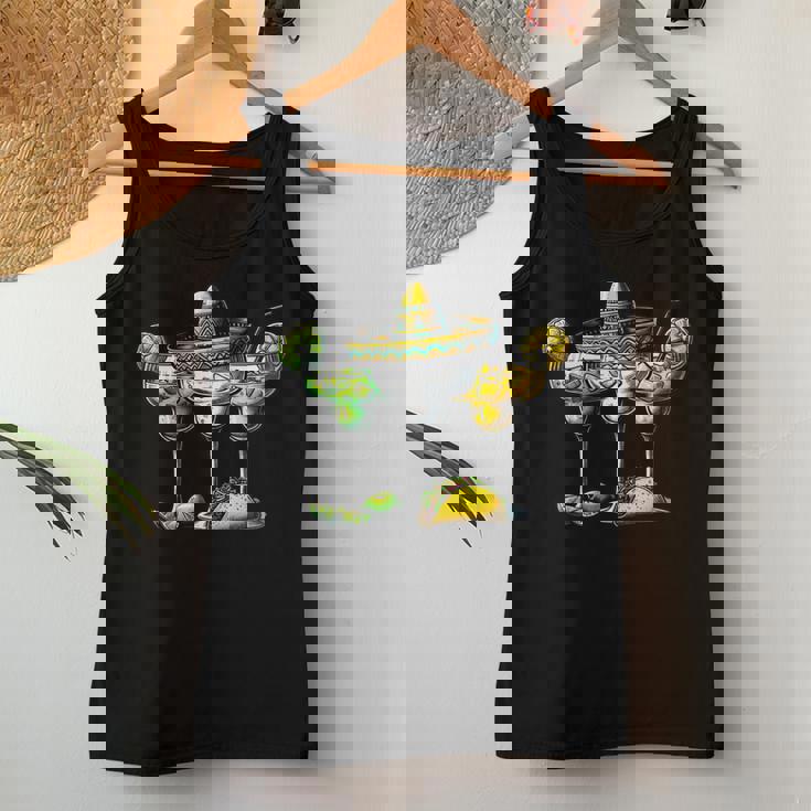 Mexican Margarita Glasses Cinco De Drinko Drinking Women Tank Top Unique Gifts