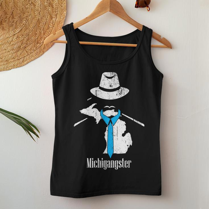 Michigan Great Lakes Lover Summer Michigangster Women Tank Top Unique Gifts