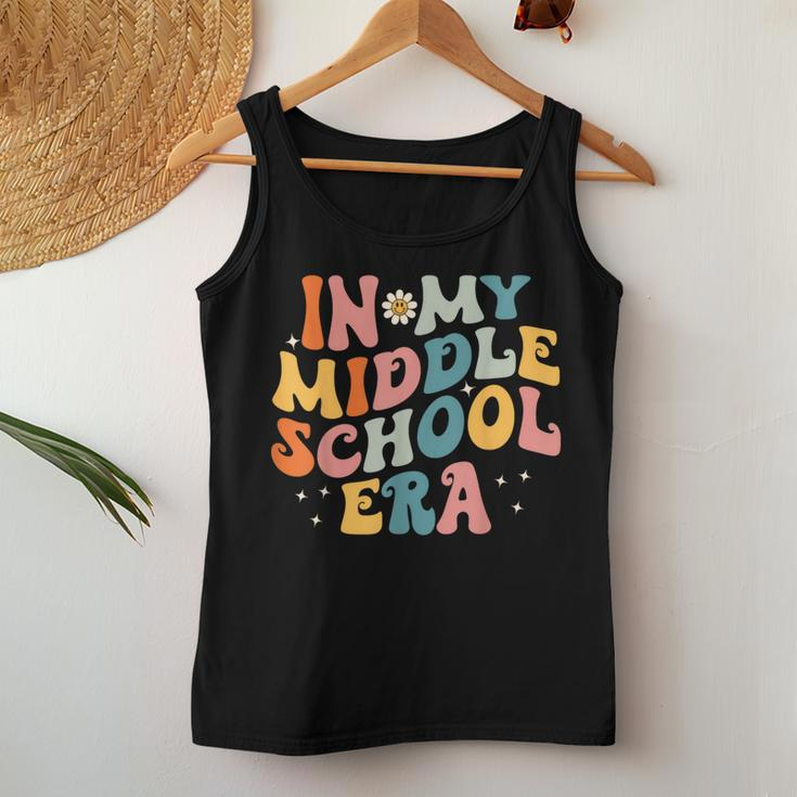 In My Middle School Era Back To School Outfits For Teacher Women Tank Top Funny Gifts