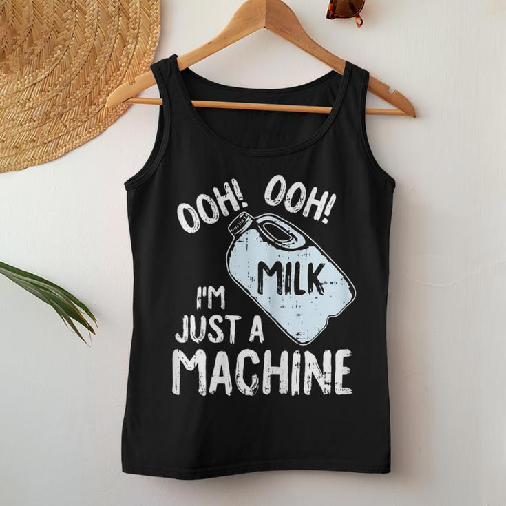 Milk Machine Breastfeeding Motherhood Mama Mom Women Tank Top Unique Gifts