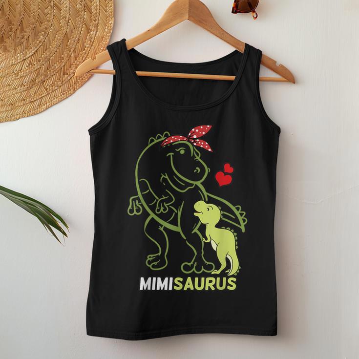 Mimisaurus Mimi Tyrannosaurus Dinosaur Baby Mother's Day Women Tank Top Unique Gifts