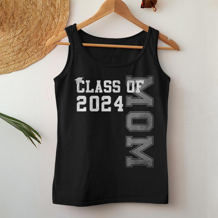 Mom Mother Senior 2024 Proud Mom Of A Class Of 2024 Graduate Women Tank Top Unique Gifts