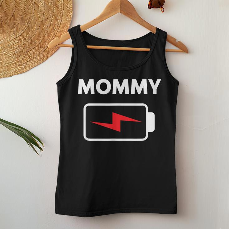 Mommy Battery Low Family Matching Women Tank Top Unique Gifts