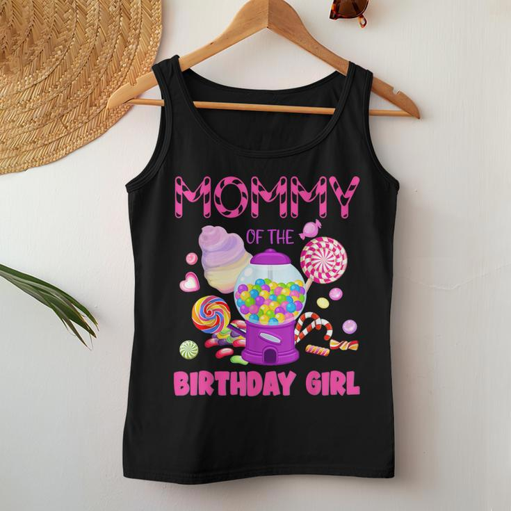 Mommy Of The Birthday Girl Candyland Candy Birthday Women Tank Top Unique Gifts
