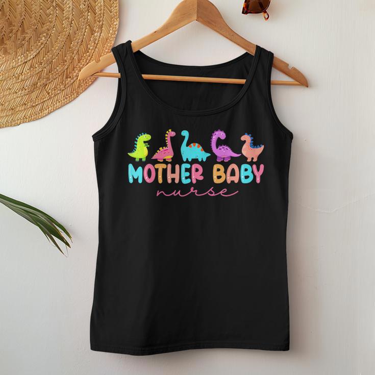 Mother Baby Nurse Dinosaur Postpartum Rn Ob Nurse Women Women Tank Top Unique Gifts