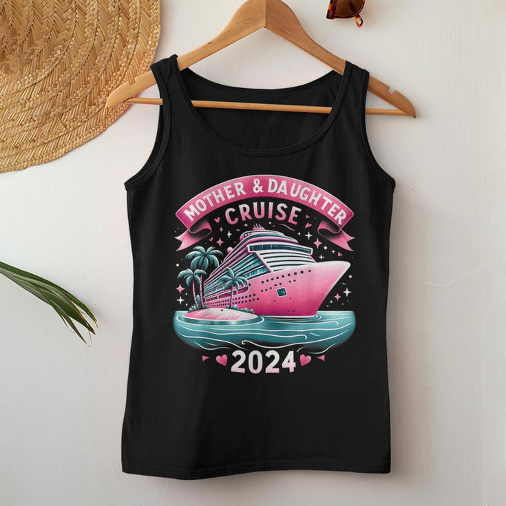Mother And Daughter Cruise 2024 Family Trip 2024 Women Tank Top Funny Gifts