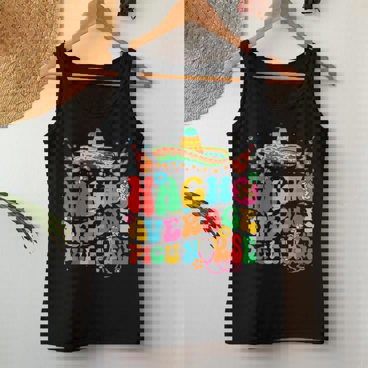 Nacho Average Picu Nurse Cinco De Mayo Fiesta Mexican Women Tank Top Personalized Gifts