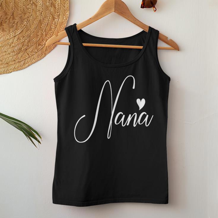 Nana For Grandma Mother's Day Christmas Birthday Women Tank Top Funny Gifts