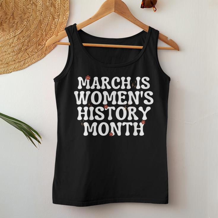 National Woman Day March Is Women's History Month Women Tank Top Funny Gifts
