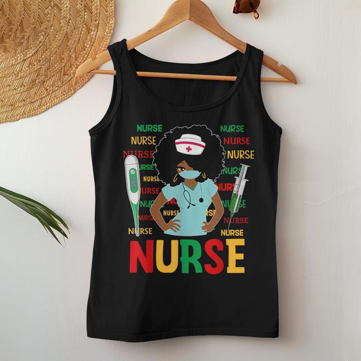 Nurse African Girls Nursing Black Month Scrub Top Women Tank Top Unique Gifts