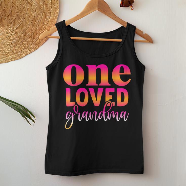 One Loved Grandma Mother Day Vintage Women Tank Top Unique Gifts