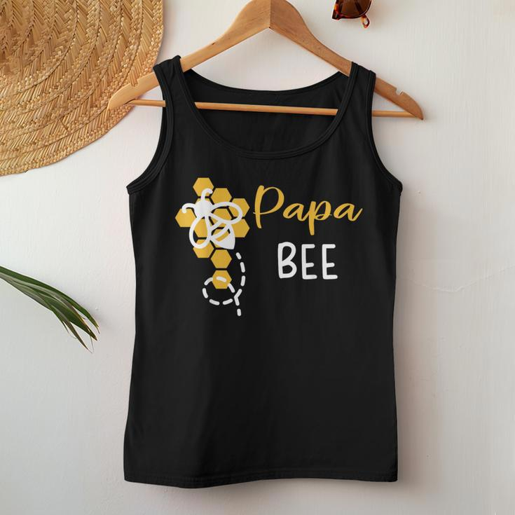 Papa Of The Bee 1St Birthday Outfit First Bee Day Family Women Tank Top Personalized Gifts