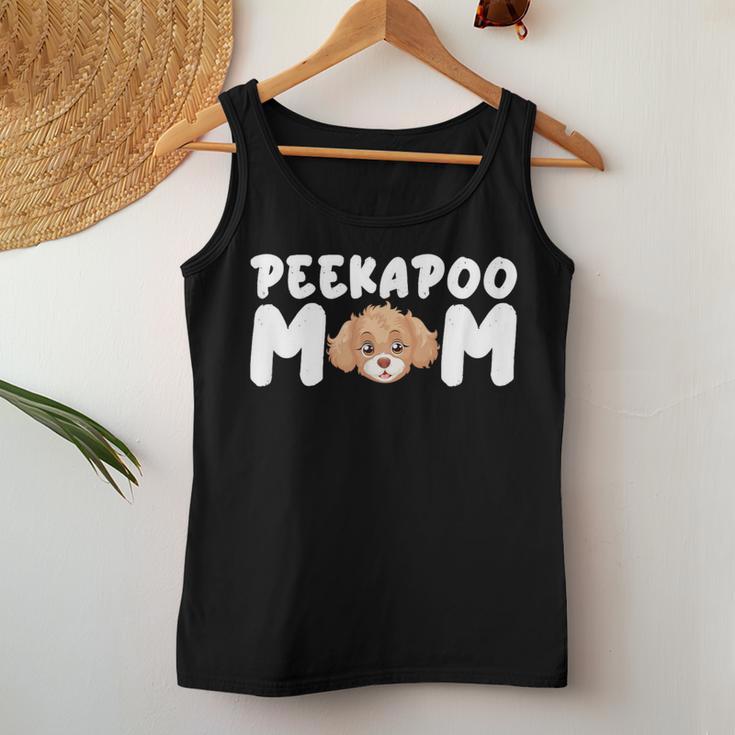 Peekapoo Mama Süße Hundeliebhaberin Hunderasse Peekapoo Mama Tank Top Frauen Lustige Geschenke