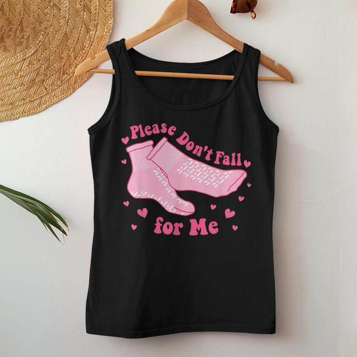 Please Don't Fall For Me Rn Pct Cna Nurse Valentine Costume Women Tank Top Personalized Gifts