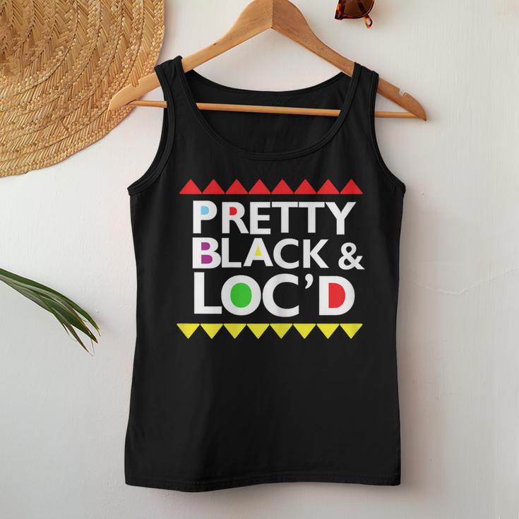 Pretty Black Locs For Loc'd Up Dreadlocks Girl Melanin Women Tank Top Unique Gifts