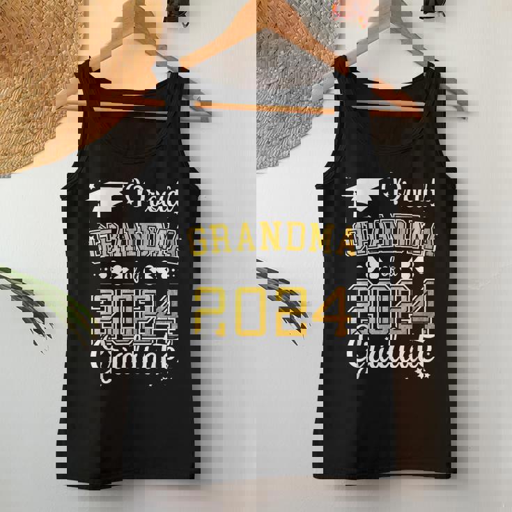 Proud Grandma Of A Class Of 2024 Graduate 2024 Senior 2024 Women Tank Top Unique Gifts