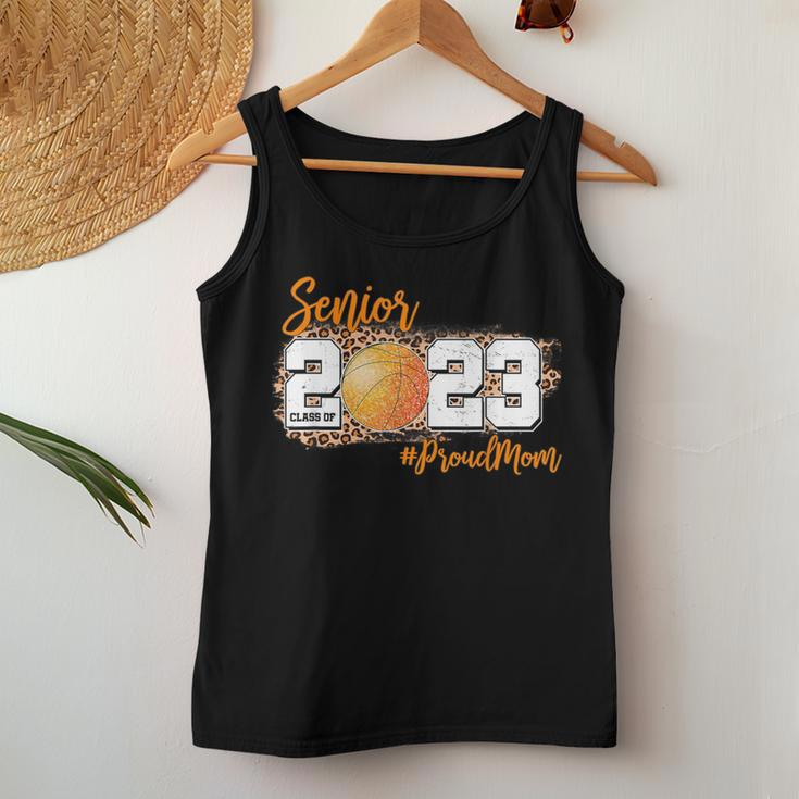 Proud Mom Of 2023 Senior Basketball Class Of 2023 Graduate Women Tank Top Unique Gifts