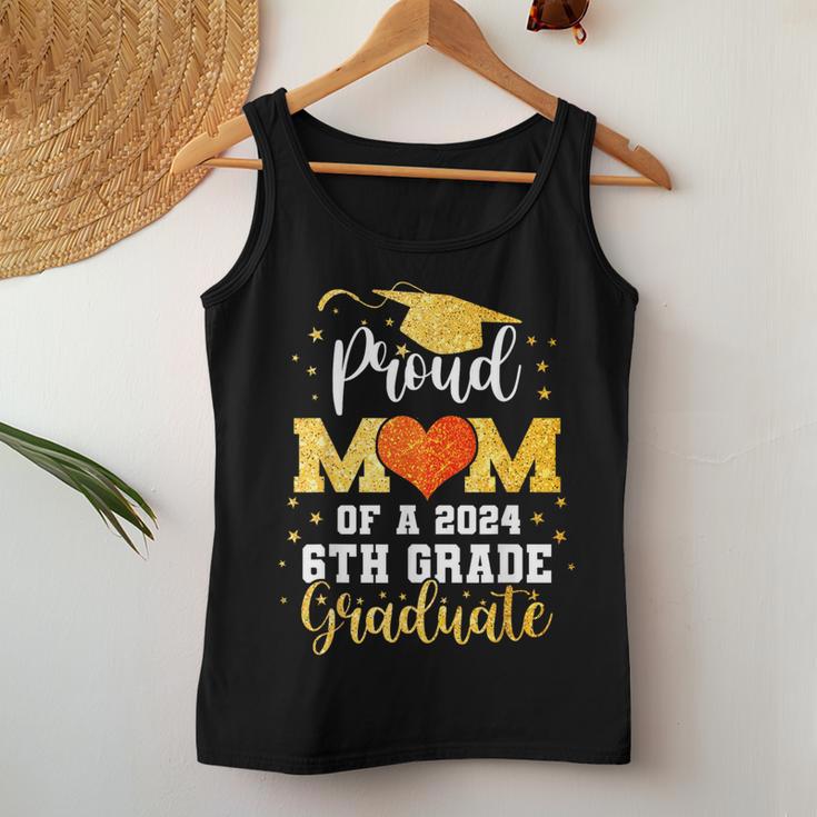 Proud Mom Of A Class Of 2024 Graduate 6Th Grade Graduation Women Tank Top Unique Gifts