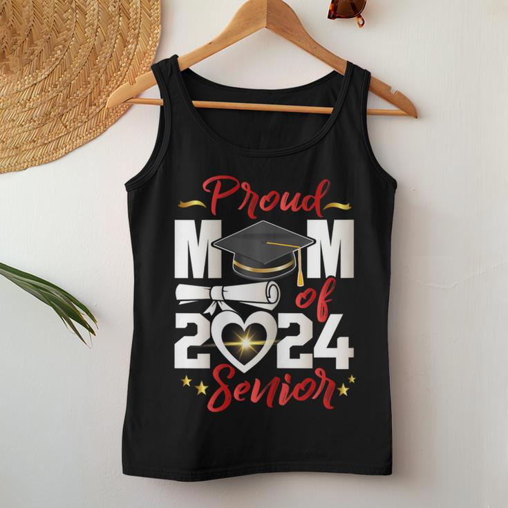 Proud Mom Of A Senior 2024 Graduate 24 Mommy Graduation Women Tank Top Personalized Gifts