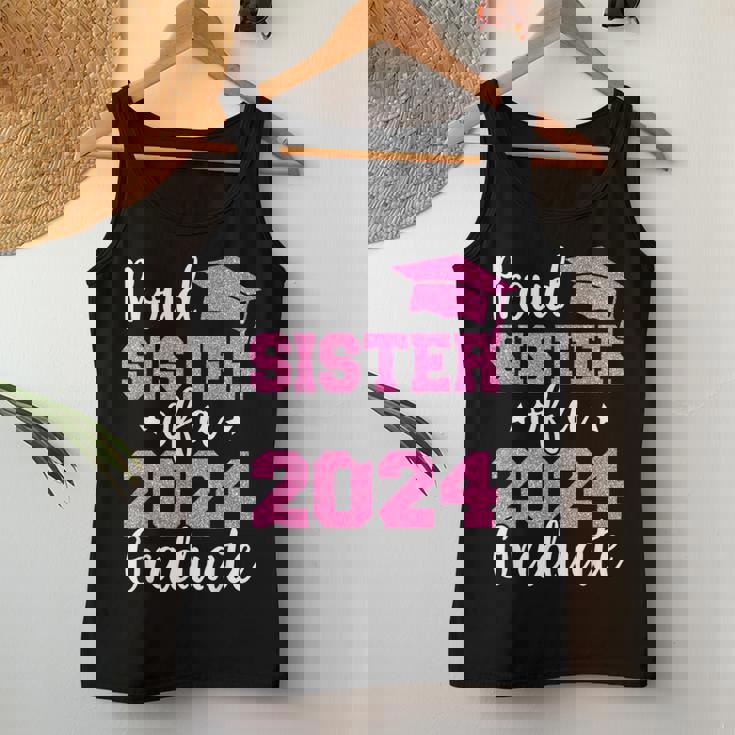 Proud Sister Of A Class Of 2024 Graduate Graduation 2024 Women Tank Top Unique Gifts Proud Sister Of A Class Of 2024 Graduate Graduation 2024 Women Tank Top Unique Gifts