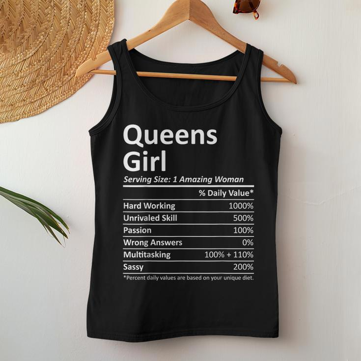 Queens Girl Ny New York City Home Roots Usa Women Tank Top Unique Gifts