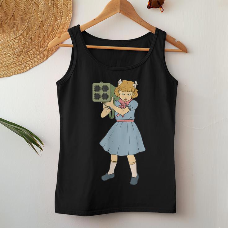 Rocket Launcher Girl Clementine Punk Goth Horror Fan Women Tank Top Unique Gifts