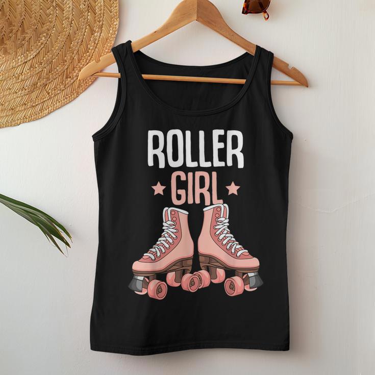 Roller Skates Roller Girl Roller Skates Roller Skates Girls Tank Top Frauen Lustige Geschenke