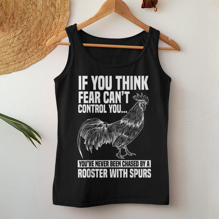 Rooster Chicken Lover Animal Women Tank Top Funny Gifts
