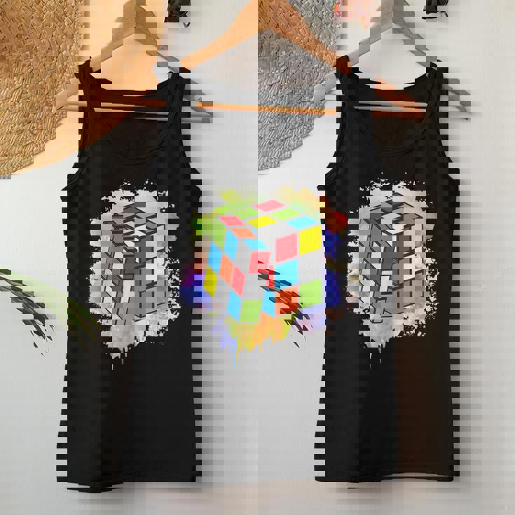 Rubik Rubix Rubics Player Cube Lovers Homme Garçon Enfant Women Tank Top Cadeaux drôles