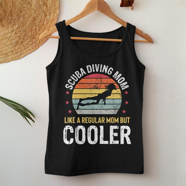 Scuba Diving Mom But Much Cooler Mothers Women Tank Top Unique Gifts