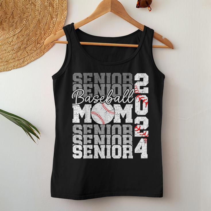 Senior Mom 2024 Baseball Class Of 2024 Graduation 2024 Women Tank Top Unique Gifts