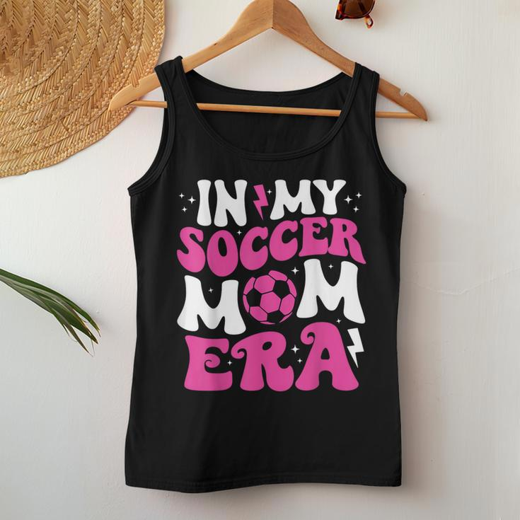 In My Soccer Mom Era Cute Groovy Soccer Mom Women Tank Top Unique Gifts