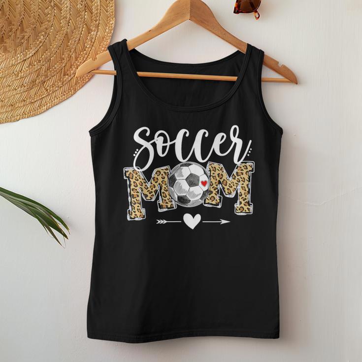 Soccer Mom Leopard Soccer Mom Mother's Day Women Tank Top Unique Gifts