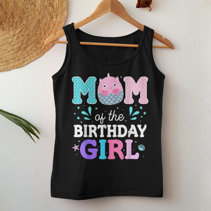 Squish Mom Mallow Matching Squish Birthday Girl Mother's Day Women Tank Top Unique Gifts