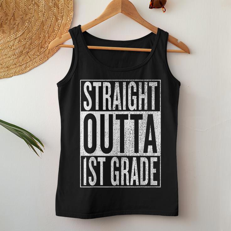 Straight Outta 1St Grade Great Graduation Women Tank Top Unique Gifts