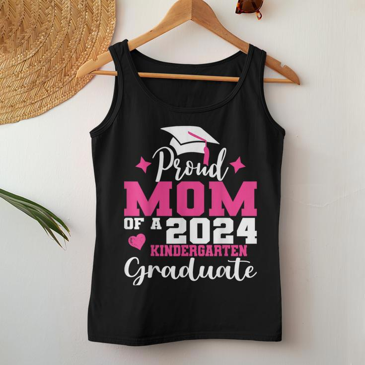 Super Proud Mom Of 2024 Kindergarten Graduate Awesome Family Women Tank Top Unique Gifts