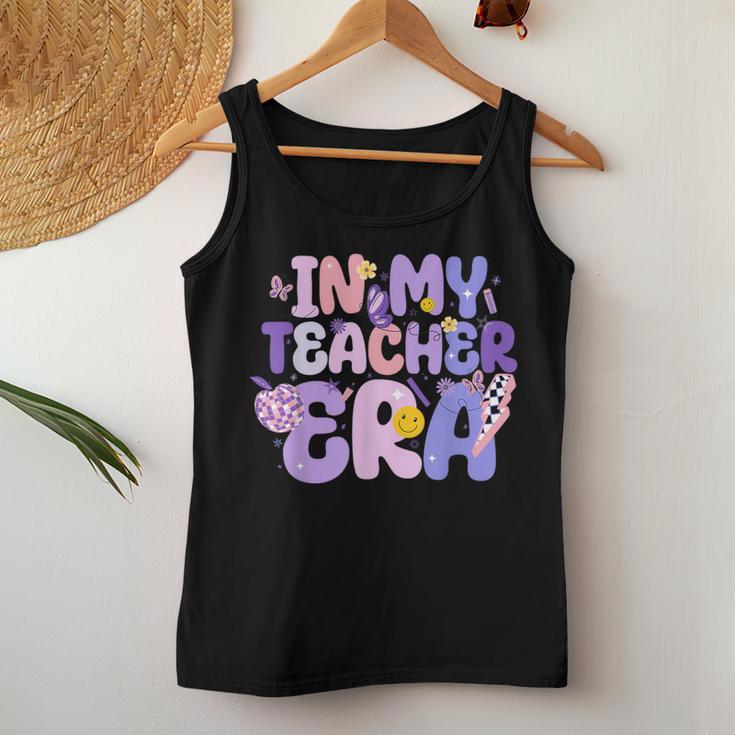 In My Teacher Era First Day Of School Back To School Retro Women Tank Top Funny Gifts