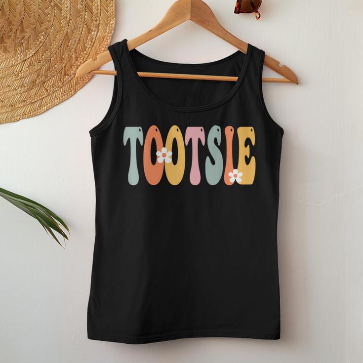 Tootsie Retro Groovy Mama Süße Lustige Oma Zum Muttertag Tank Top Frauen Lustige Geschenke