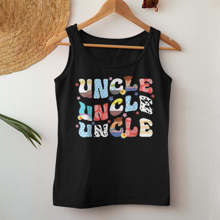 Uncle Toy Story Grandpa Fathers Day Mens Women Tank Top Unique Gifts