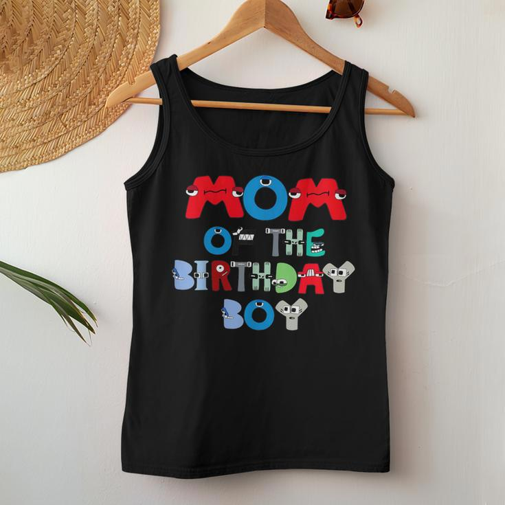Villain Letter Abc Mom Of The Birthday Boy Alphabet Lore Women Tank Top Unique Gifts