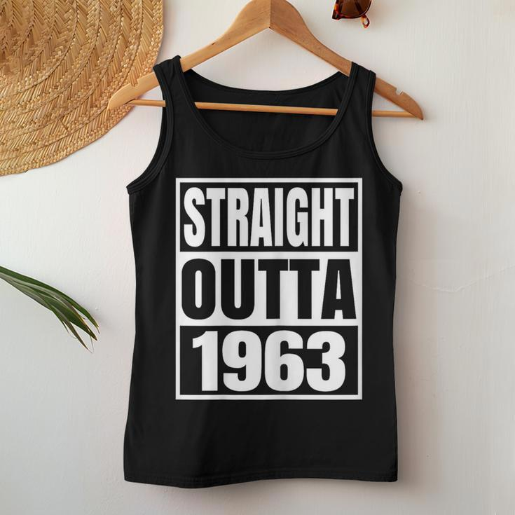 Vintage 1963For Retro 1963 Birthday Women Tank Top Unique Gifts