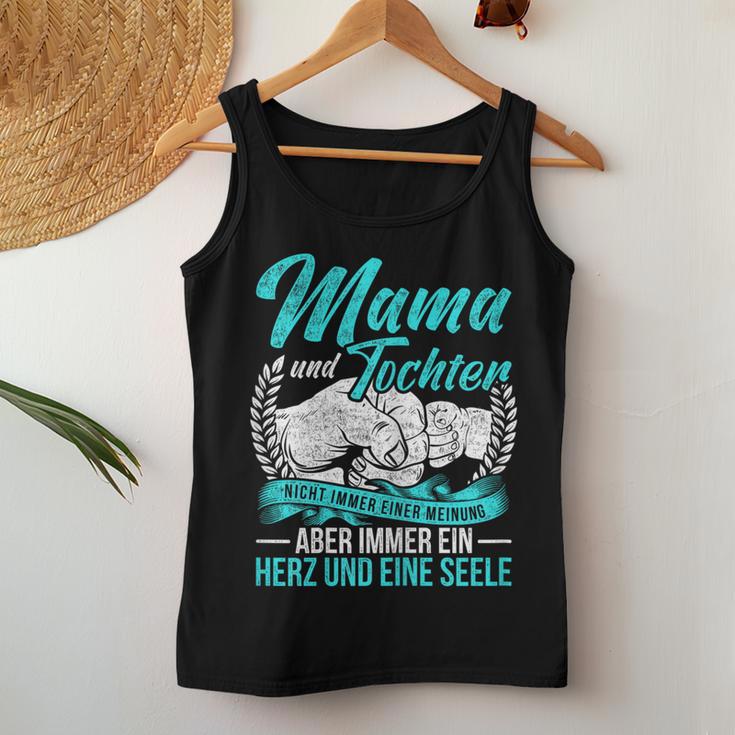 Vintage Mama Mother And Daughter Nicht Always Eine Meinung Tank Top Frauen Lustige Geschenke