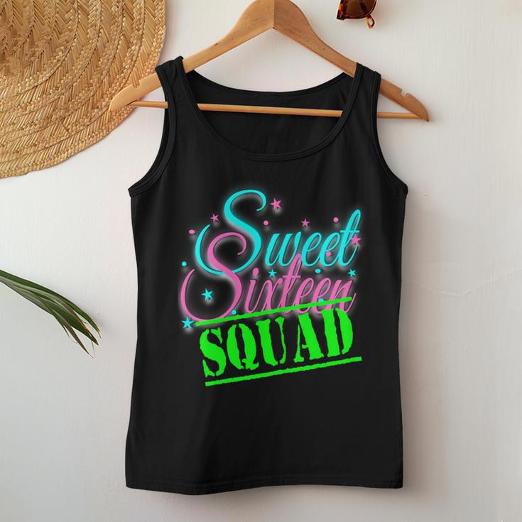 Vintage Sweet 16 Girl N Birthday 2005 Sixnth Squad Women Tank Top Unique Gifts