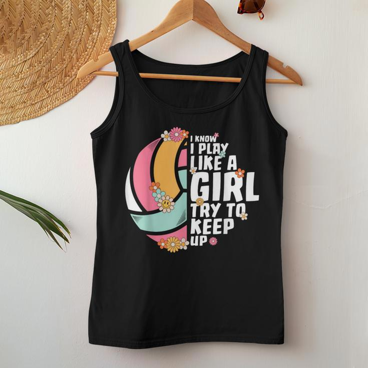 Volleyball For N Girls College Volleyball Lovers Women Tank Top Unique Gifts