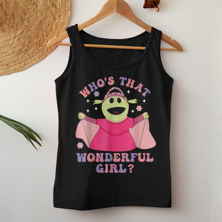 Who's That Wonderful Girl Women Tank Top Funny Gifts